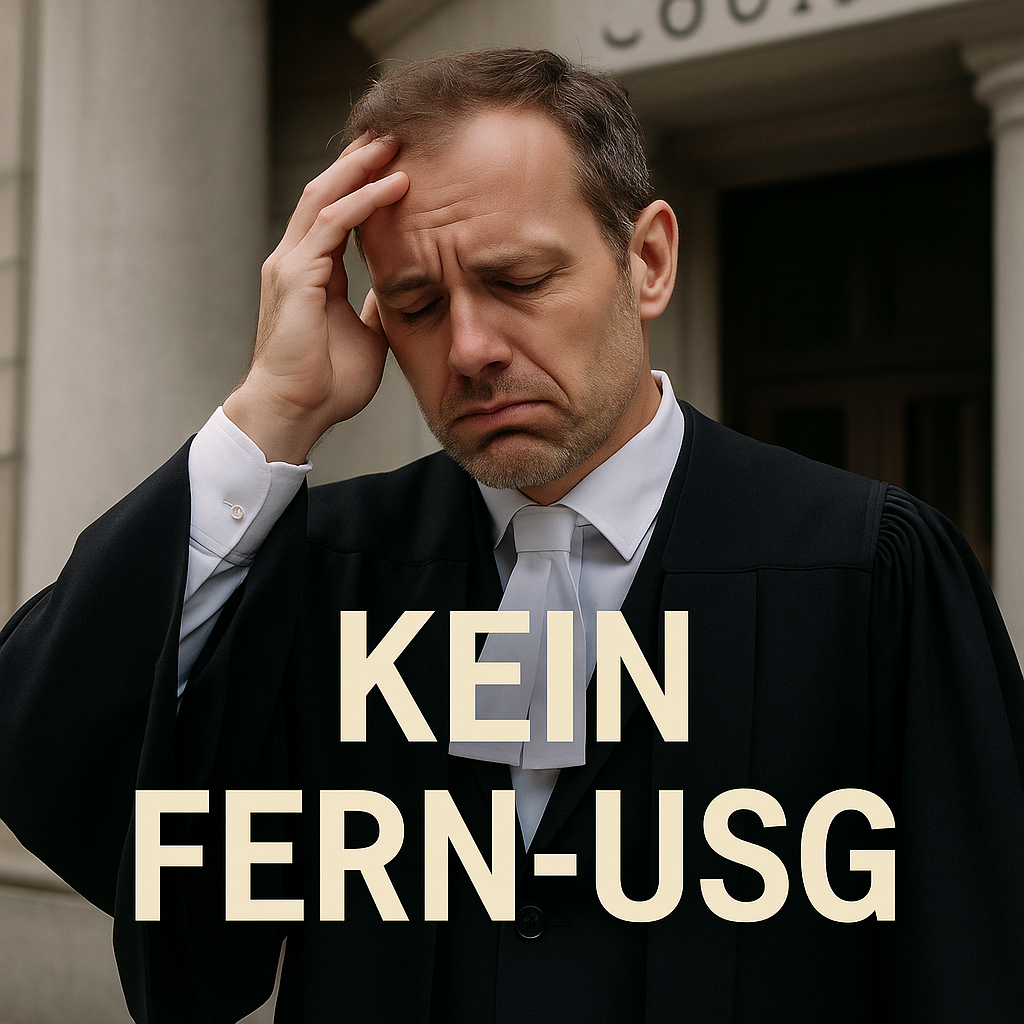 LG Koblenz bestätigt: Kein FernUSG bei Max Weiss